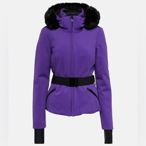 GOLDBERGH HIDA SKI JACKET PURPLE BLACK US 6 WATERPROOF - Picture 1 of 8